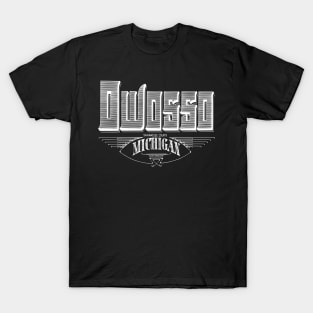 Vintage Owosso, MI T-Shirt